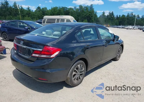 2014 Honda Civic Ex z USA, uszkodzony, nr VIN 19XFB2F89EE237761